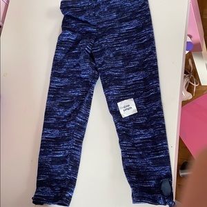 Kids old navy blue fun leggings with bows
